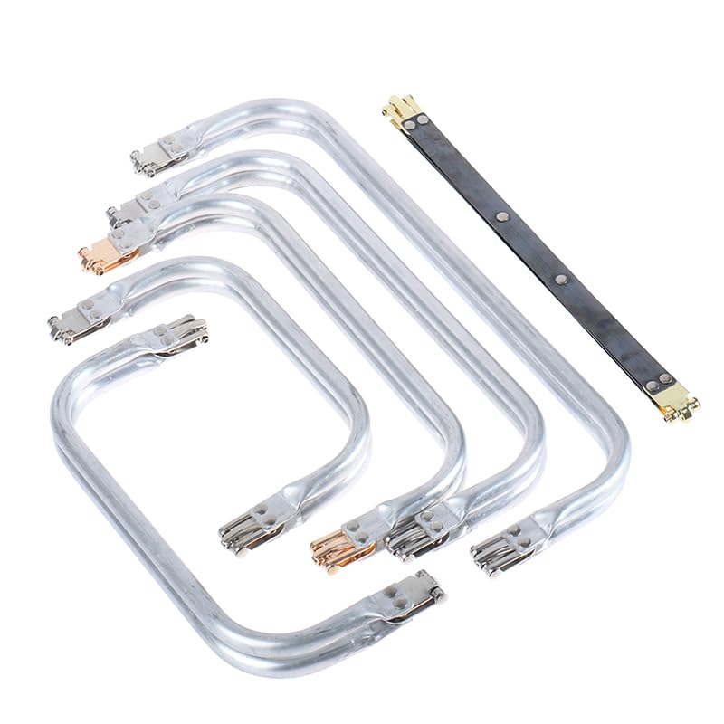 Metalowe zapięcia do torebek, 1PC Torebka damska Rama Metalowa Aluminiowa Rura Rama Uchwyt Torby Części Torby Sprzęgłowej Kiss Zapięcie Lockv(200x92mm)