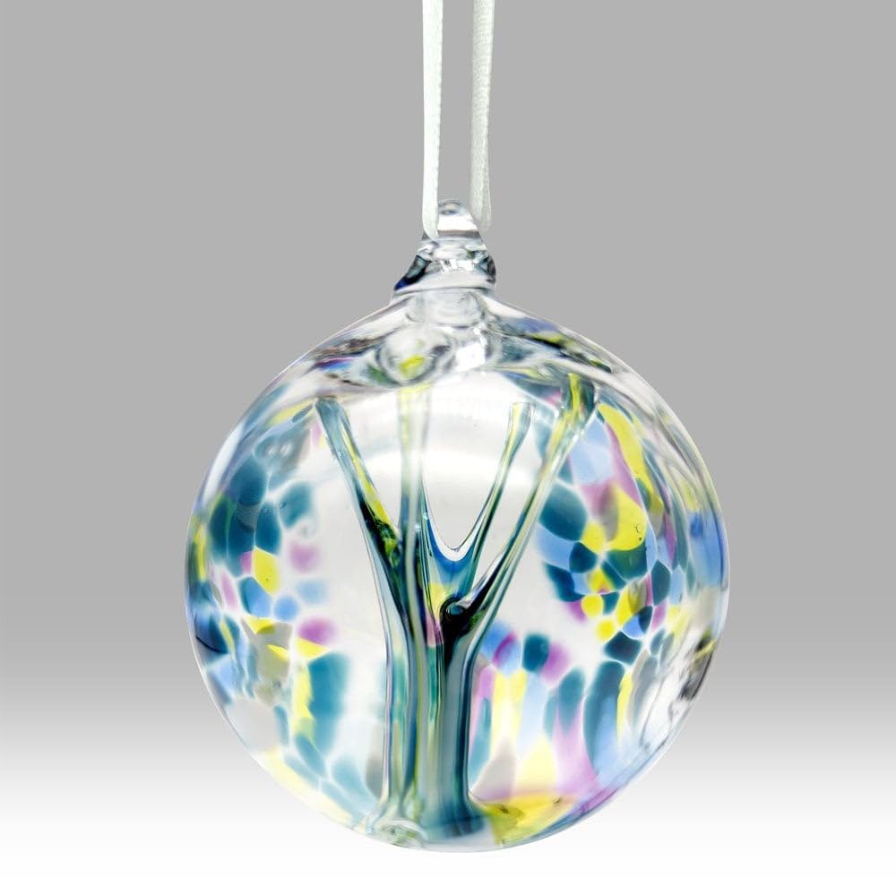 Nobile 1942 White Sentiment Tree Of Life Hanging Ornament