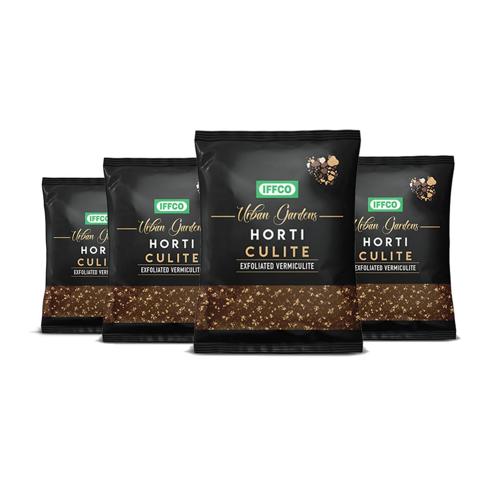 IFFCO Urban Gardens - HortiCulite - 1.8Kg - Exfoliated Vermiculite for Plants, Hydroponics - Organic Lightweight Amendment to Soil/Potting Mix, to Improve Aeration & Water Retention (B0CJ759C5L) Amazon Price History, Amazon Price Tracker