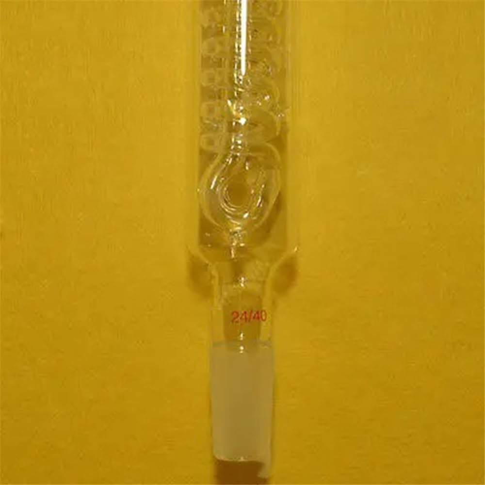 Szklany kondensator zwrotny 24/40 z uszczelkami 300 mm Sprzęt laboratoryjny