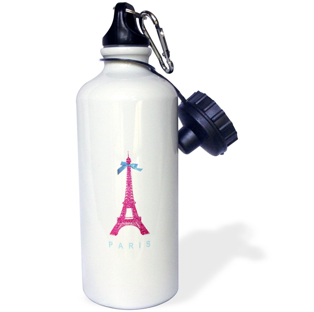 パリ　ウォーターボトル 500ml パリ土産 フランス土産 ピンク Amazon.co.jp: 3dRose ホットピンク エッフェル塔 パリから ガーリー
