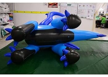 Amazon.co.jp: ブルー ブラック ドラゴン フロート 空気ビニール