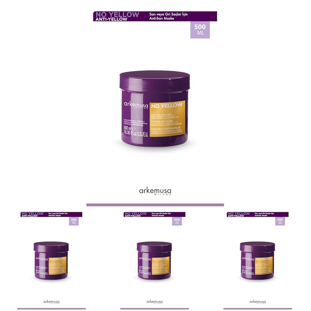 Anti-Yellow Maske 500ml (4 paketi)