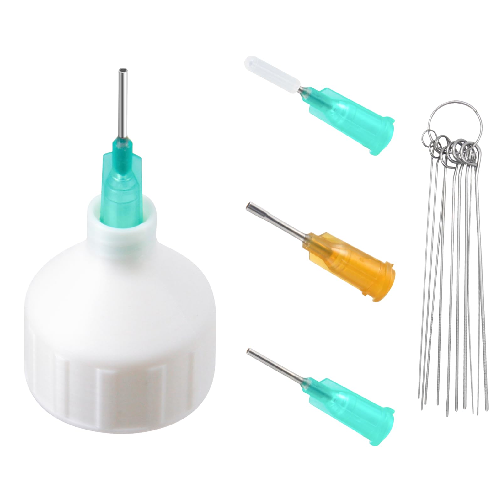 12 Packs Precision Applicator Caps for 2 Ounce Acrylic Paint Bottle, Precision Tip Applicator Bottle Caps, Car Freshie Supplie, Precision Cap for Paint