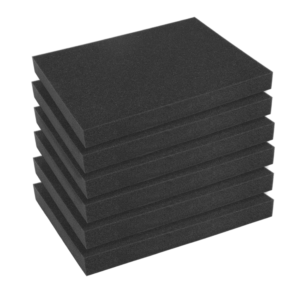 LOMUG inserto in gommapiuma 40 x 30 x 4 cm per valigia taglio utensili
