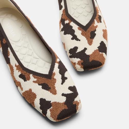 Image of VIVAIA Margot 3.0 Newly Upgraded Women's Ballet Flats Comfortable Square-Toe V-Cut Flats Casual Dress Washable Sustainable Shoes