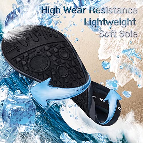 Image of YALOX Water Shoes Women's Men's Outdoor Beach Swimming Aqua Socks Quick-Dry Barefoot Shoes Surfing Yoga Pool Exercise