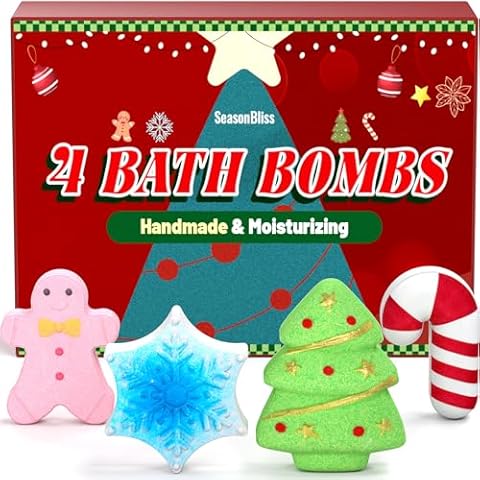 SeasonBliss Christmas Bath Bombs Set Cover