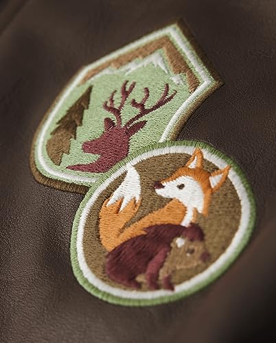 Gymboree Boys' and Toddler Embroidered Faux Leather Jacket2