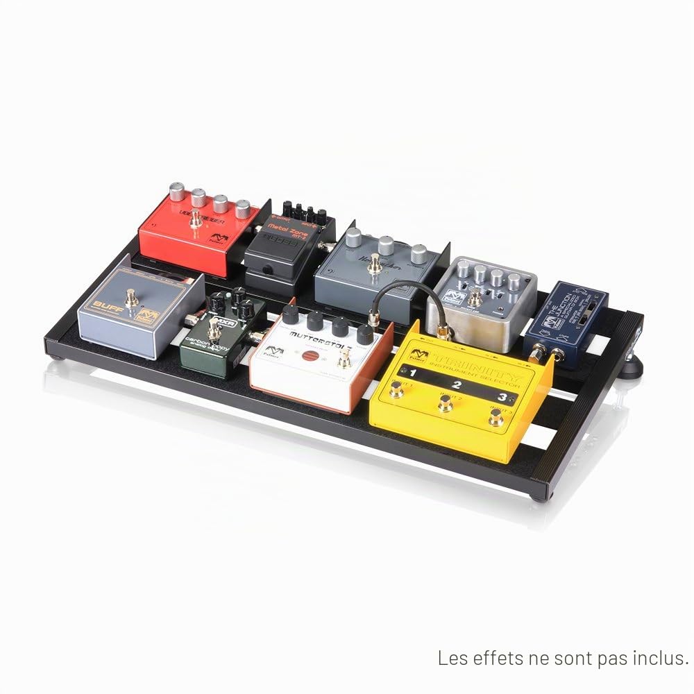 Palmer PEDALBAY® 60 - Pedalboard variable avec housse de transport matelassée 60cm