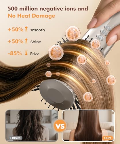 Cosy Companions 6-in-1 Hair Dryer Brush ZCY892-C の商品画像 5