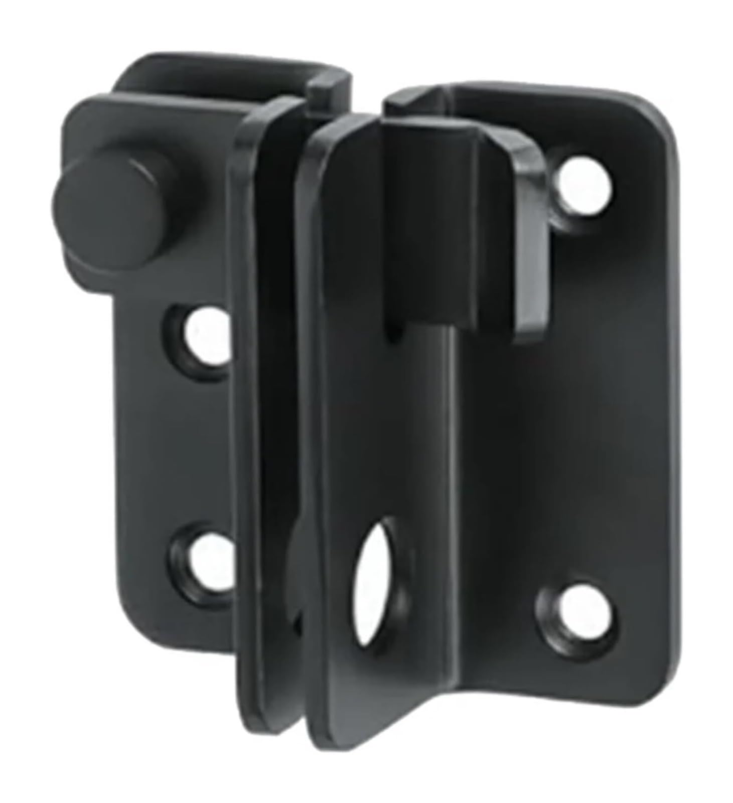 CYJAZNHH 2Pcs Flip Latch Bolt Lock 53x60x26mm Barn Cabinet Bathroom
