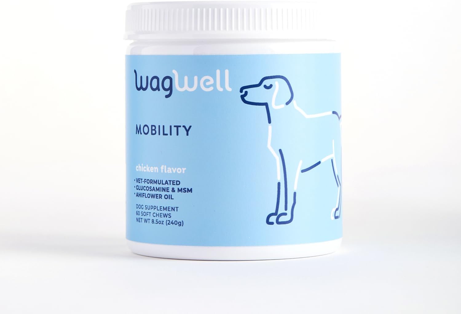 WagWell Mobility Chews, Glucosamine, Chondroitin for Dogs