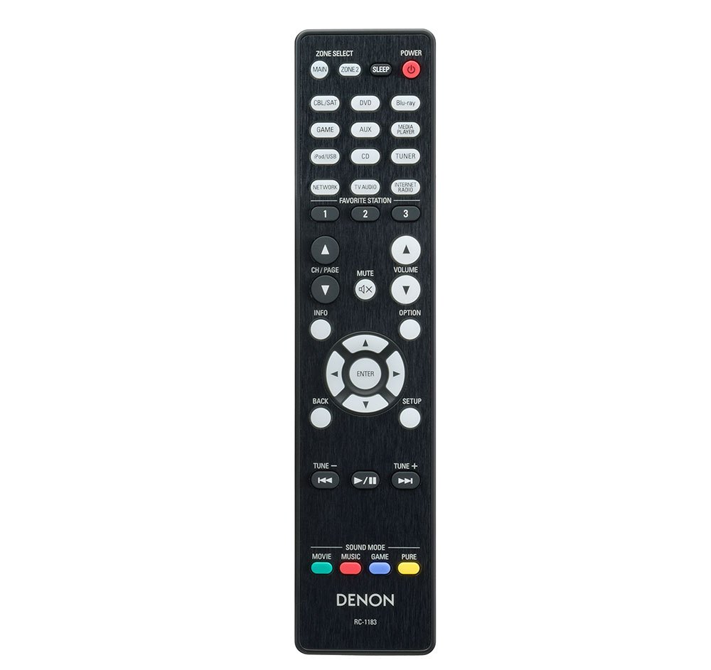 Denon Receptor AV AVR-X2000 7.1 canais de rede integrada com