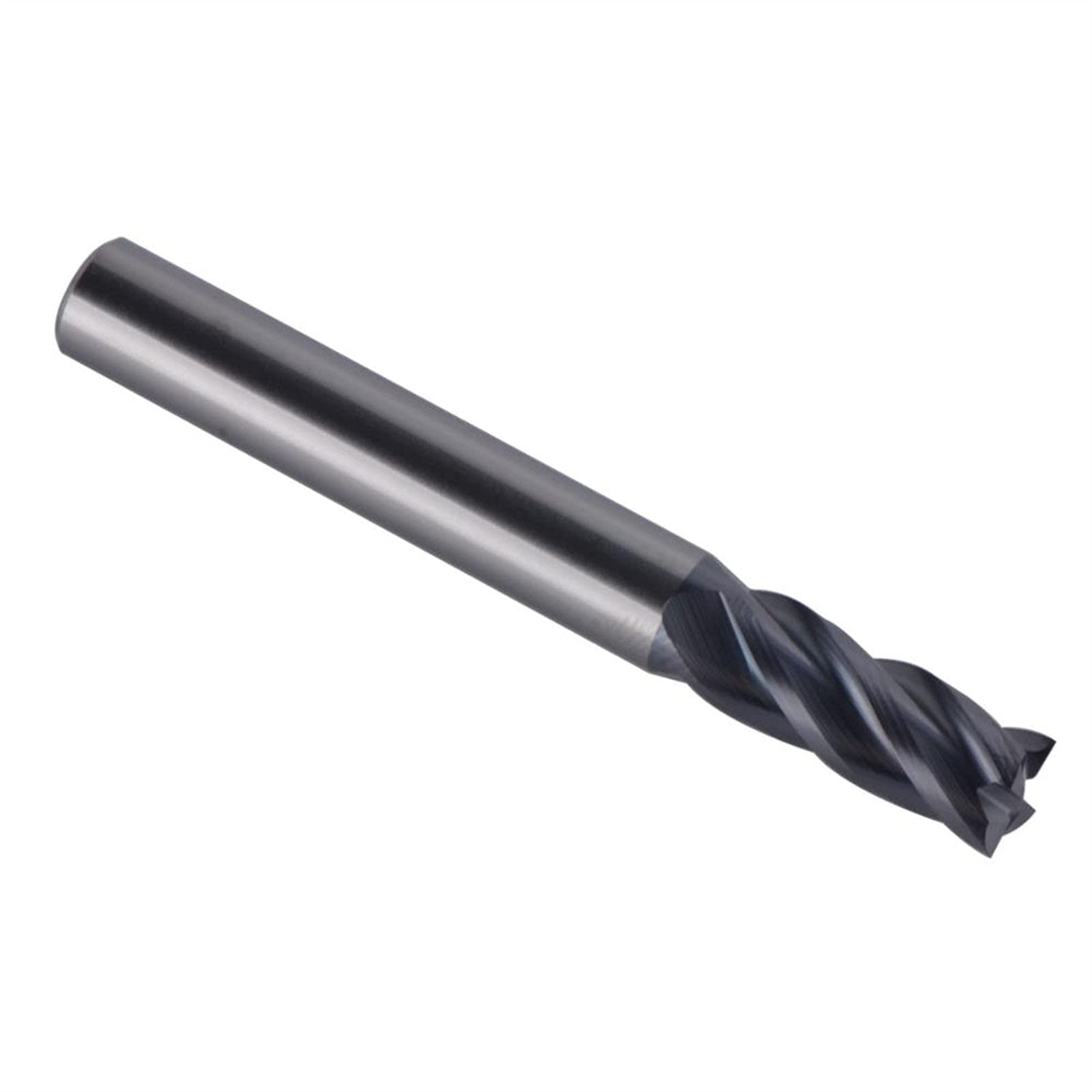 Tungsten Carbide End Mill do stali nierdzewnej 4 Flety Młyny końcowe CNC Obróbka frezowania z węglika stałych Frezy trzpieniowe JIYAMI'EN EL (Size : M4E D8.0)