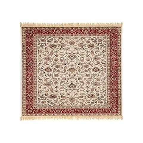ABC Alfombra Farshian Hereke Rojo/Marfil 140 x 190 cm Cover