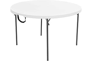 Lifetime 280064 Fold-in-Half Round Table