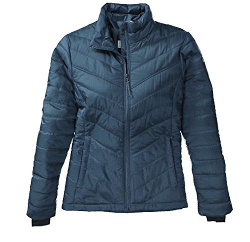 Columbia Women's Plus Morning Light II Omni Heat Insulated Winter Jacket (1X, Navy)