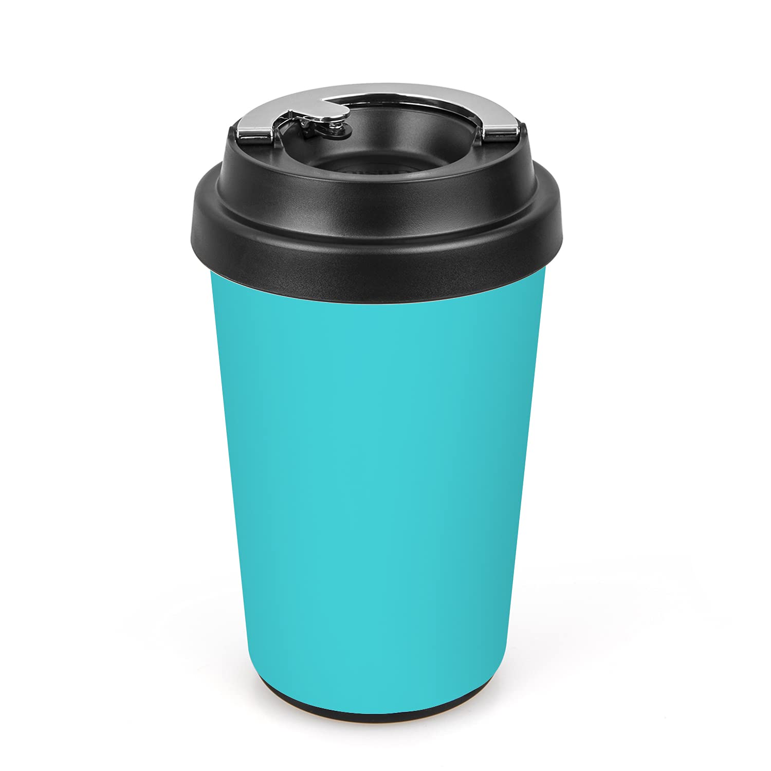 PRYMAX Coffee Cup Travel Mug, Stainless Steel Vacuum Insulated Tumbler with Lids for Home Office Outdoor Travel, Keep Cold Drinks and Hot Beverage (Green)