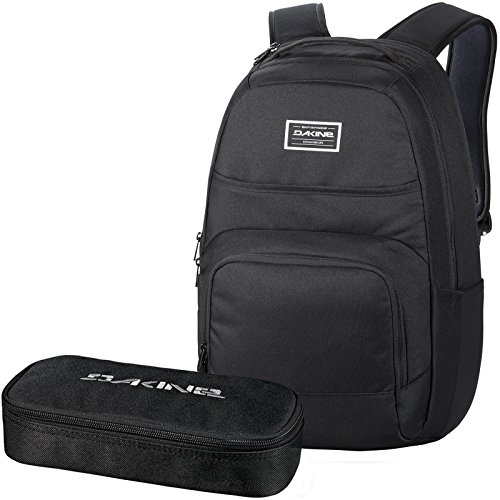 Preisvergleich Produktbild DAKINE 2er Set Laptop Rucksack Schulrucksack 33l Campus DLX + School CASE XL Mäppchen Black