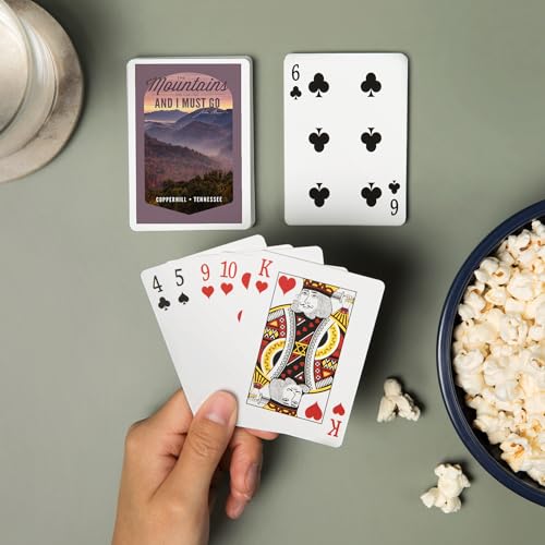 Juegos de cartas Poker Lantern Press 52 naipes miniatura 2