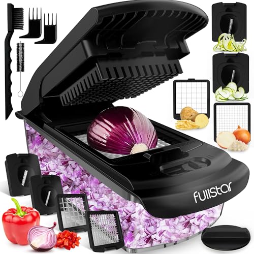 Vegetable Chopper Vegetable Cutter - Food Onion Salad Veggie Chop...