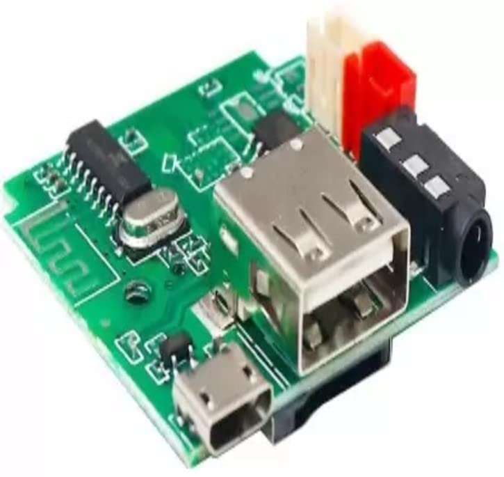 AP Taders Bluetooth Amplifier 5Volt FM USB AUX Card Wireless HI-FI Module with Mic Audio Player Decoder Module Kit 5w-image-15