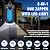 Endbug Bug Zapper, Bug Zapper Outdoor Indoor with LED Light, Electric Mosquito Zapper Fly Zapper, Waterproof Mosquito Killer Insect Zapper Fly Trap for Outside Patio Garden Backyard Home, Plug in