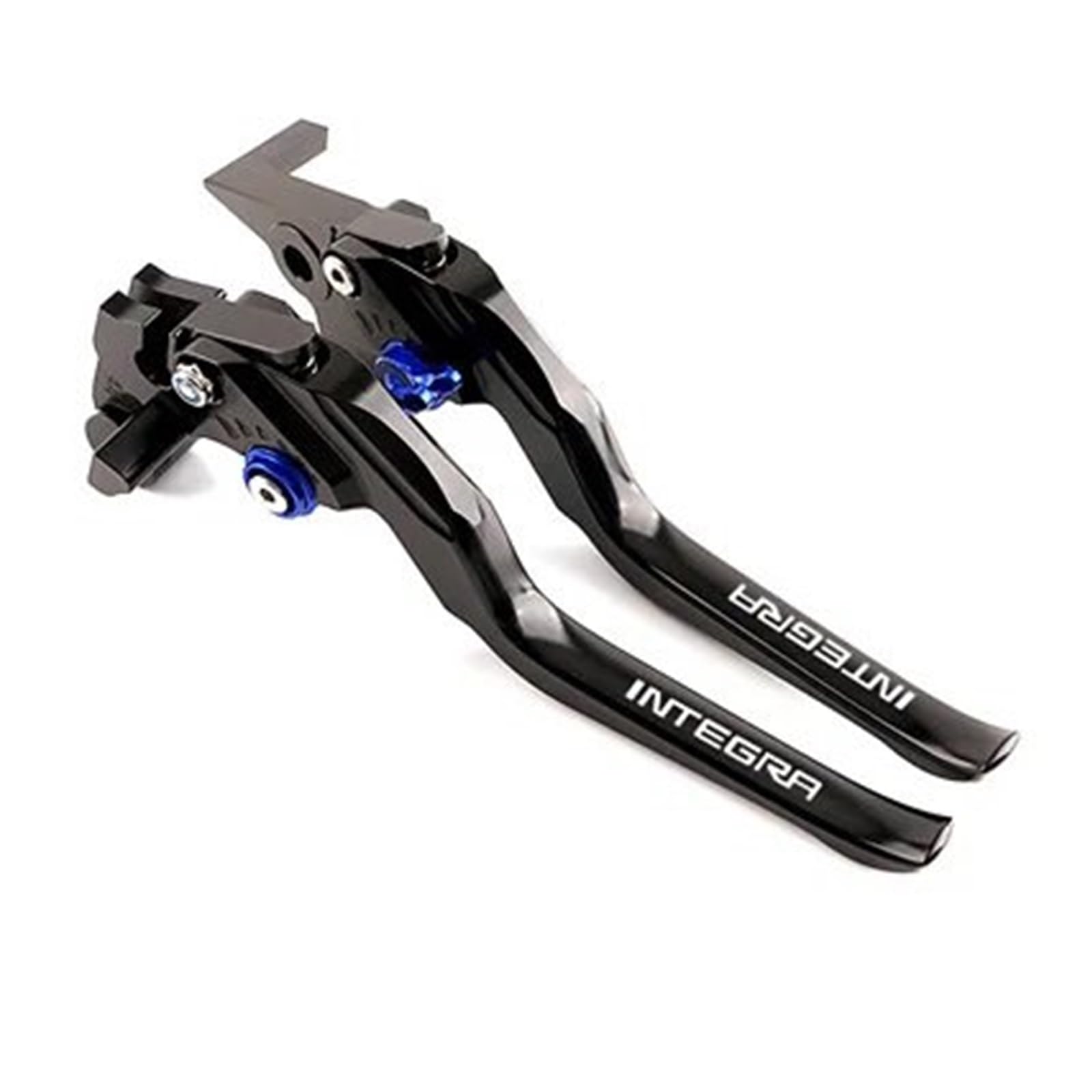 NDSEHNWMU CNC for Integra 700 750 DCT Motorcycle Adjustable Brake Clutch Levers Brake Levers Short Brake Clutch Levers Handle(Long Blue)