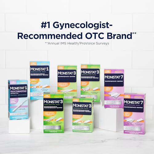 monistat 7-day yeast infection treatment for women miconazole cream 45g tube amp 7 applicators for relief of mild vaginal itching