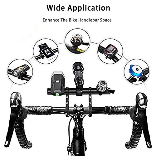 image for RHYLIN Bike Handlebar Extender Aluminum Alloy Bicycle Handlebar Extens