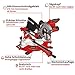 Einhell Akku-Zug-Kapp-Gehrungssäge TE-SM 36/210 Li-Solo Power X-Change (36 V, max. 65 mm x 310 mm...