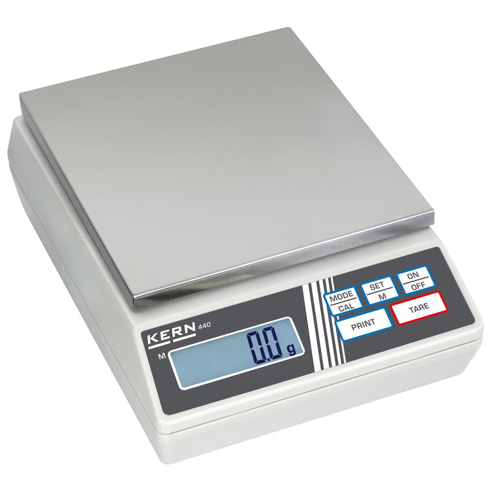 For Demand wlpa6000 N Serie 440 Bilancia di precisione, 150 mm x 170 mm Piattaforma, 165 mm lunghezza x 230 mm larghezza x 80 mm Altezza, 6000 g scuola di pesaje, 1 g graduati