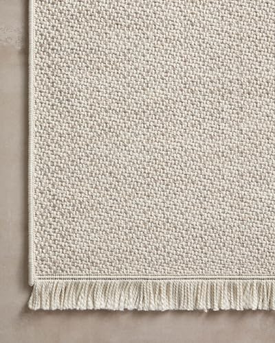 Image of Loloi Amber Lewis Malibu Ivory /Dove 6'-4 inch x 9'-2 inch Area Rug