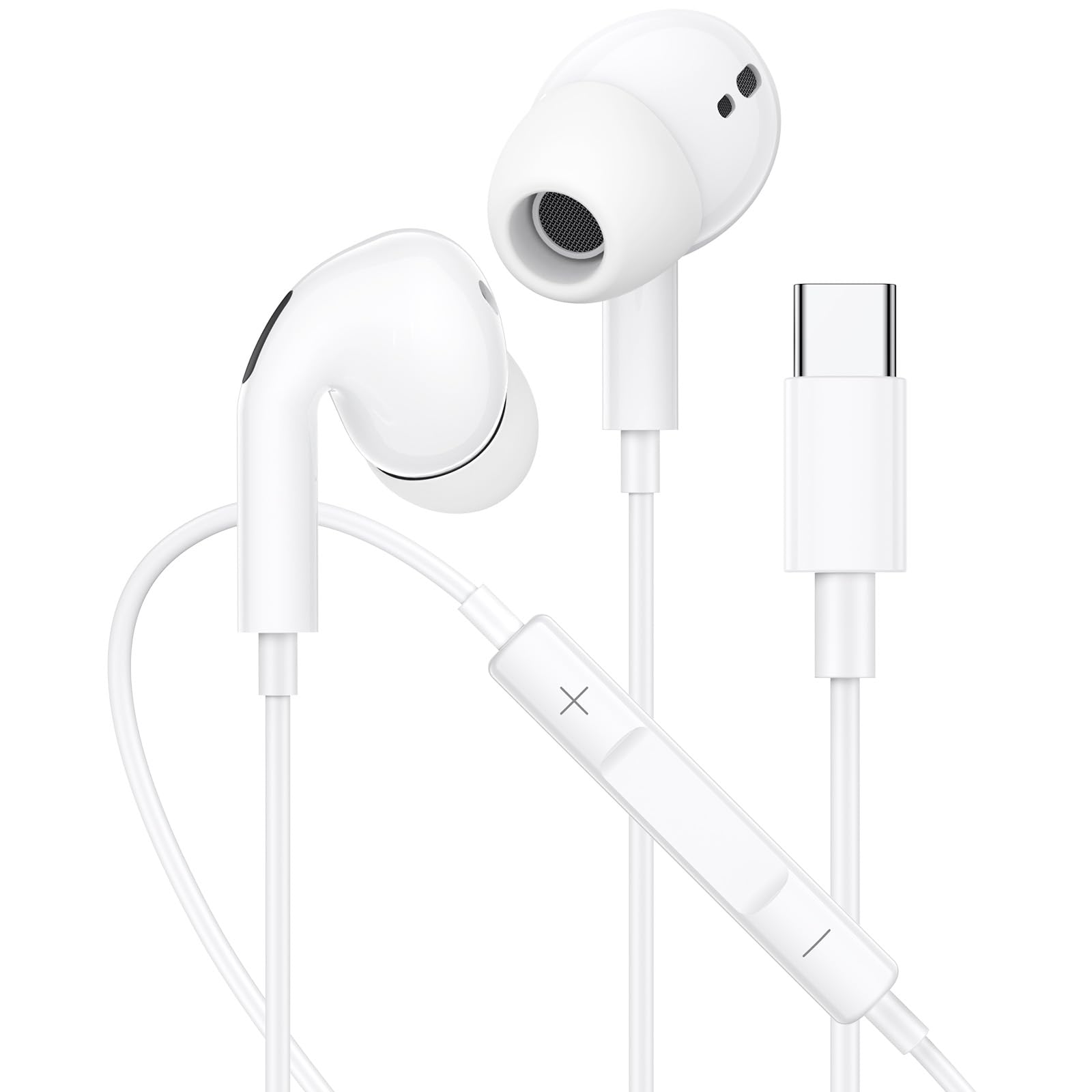 Kabelkopfhörer für iPhone 14/13/12/11, In Ear Kopfhörer mit Kabel, [MFi-Zertifiziert] Kabel Kopfhörer mit Mikrofon und HiFi Stereo Ohrhörer für iPhone14/13/12 Plus Pro Max/XR/XS/X/SE/8/7/Plus/iPad iOS