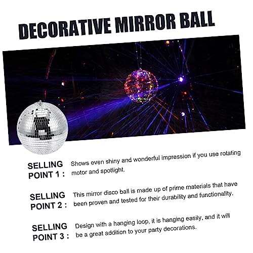 Adorno espejado FAVOMOTO para fiestas, bodas, bares y eventos — bola disco reflectante para decoración de discotecas y celebraciones miniatura 4