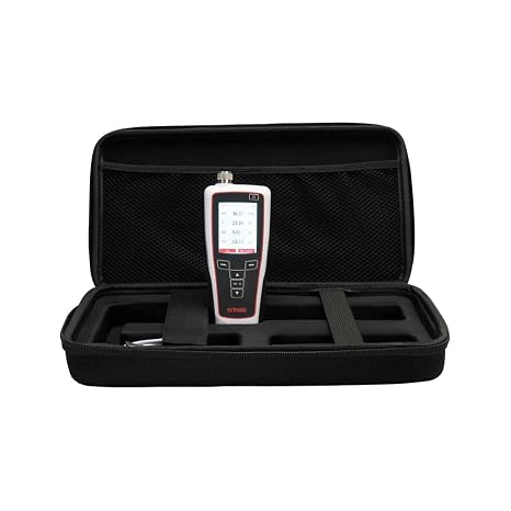 Digital Temperature and Humidity Monitor (Range: -10 to 60 C) for Master Instruments, HVAC and Building Management Systems, Agriculture, Food and Pharmaceutical Industry | Model: HygroPalm HP32