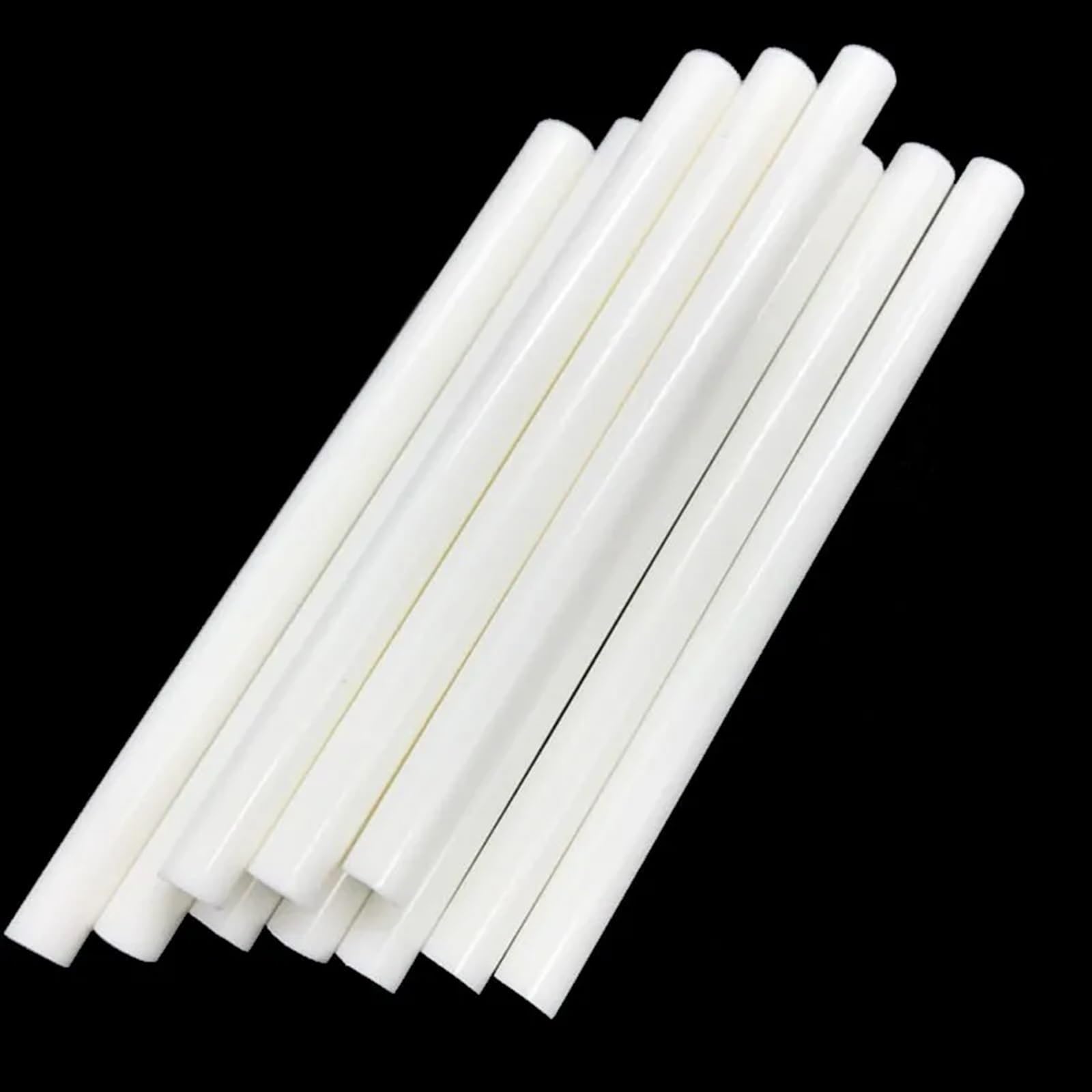 Bâtons de Colle Chaude Lot de 50 bâtons de Colle thermofusible de Couleur Blanche de 7 mm for réparation Audio de Voiture
