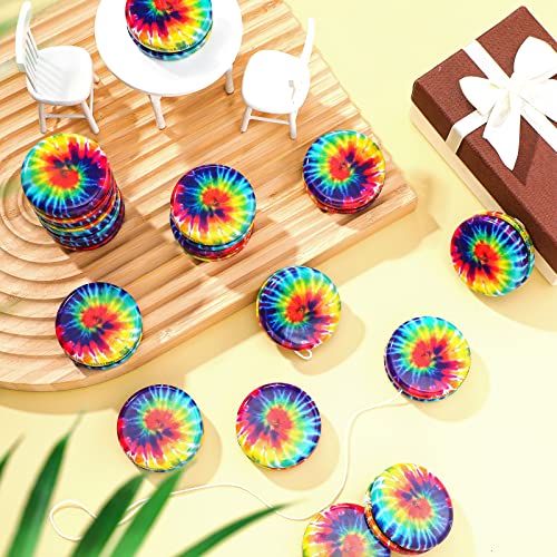 Sosation IU-SOSATION-2379 32 Packs Bulk Smile Face Yo Yos Metal Rainbow Yo Yo Toys In Assorted Designs thumb #6