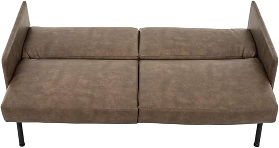 kathy ireland By Camping World Modern Jackknife Sleeper Sofa | Practical Solution for RV Living | Space-saving & Stylish | Comfortable Support