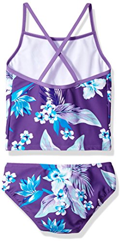 Image of Kanu Surf Girls' Melanie Beach Sport 2-Piece UPF 50+ Banded Tankini