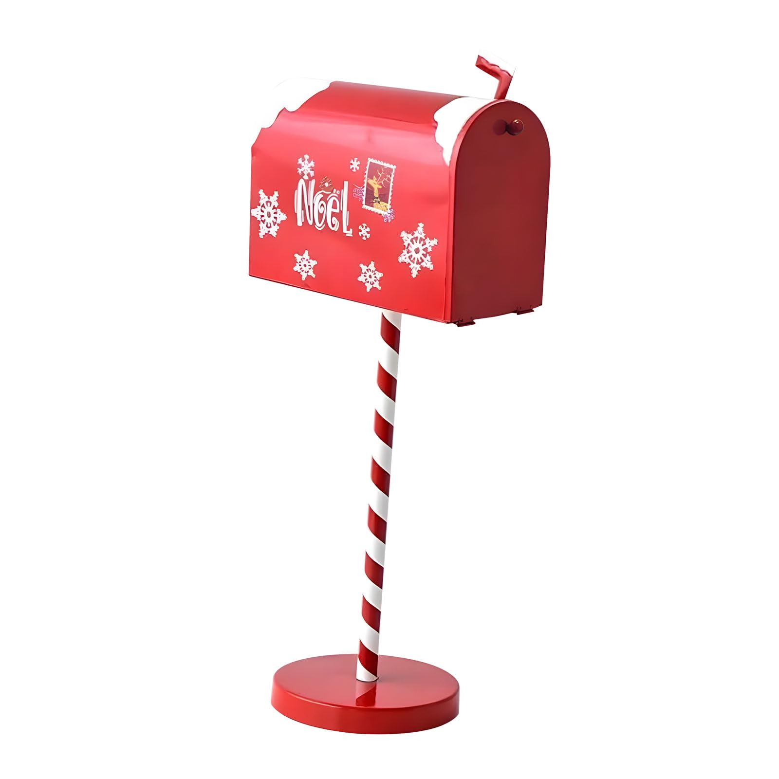 Boîte aux lettres de Noël sur pied pour lettre au Père Noël