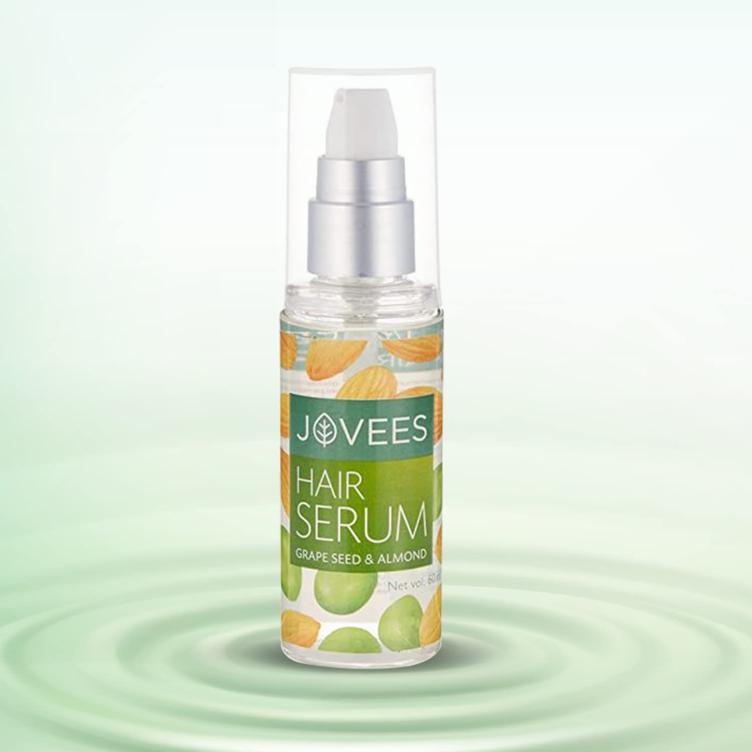 Buy Jovees Hair Serum Grape Seed and Almond (60ml) Online at Low Prices