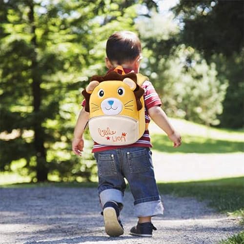 Image of ADISA Kids Backpack Toddler Bag Back Pack Plush Cartoon for Girls and Boys 1-5 Years