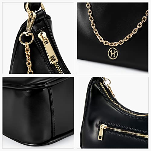 VICTORIA HYDE Women's Black Shoulder Bag4