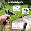 Turn Any Hose into a High Pressure Water Cleaning Jet, 2026 New Heavy Duty Garden Hose Nozzle, Multi Function Lawn & Garden Watering Sprayer, Spray Nozzles for Cleaning Yard Pets Car (C)