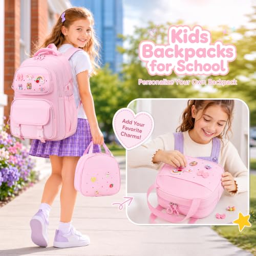 DIGOBAY DIY Girls Backpack for School with Lunch Bag Pencil Case & Charms by DIGOBAY - Used condition - Image 8