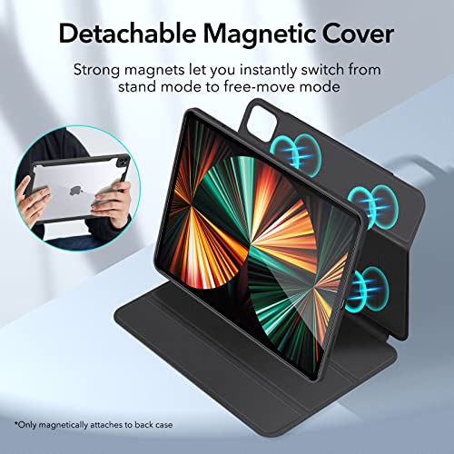 Esr Hybrid Case And Esr (2-Pack) Camera Lens Screen Protector Compatible With Ipad Pro 12.9 Inch 6Th/5Th Generation(2022/2021) #TOP2