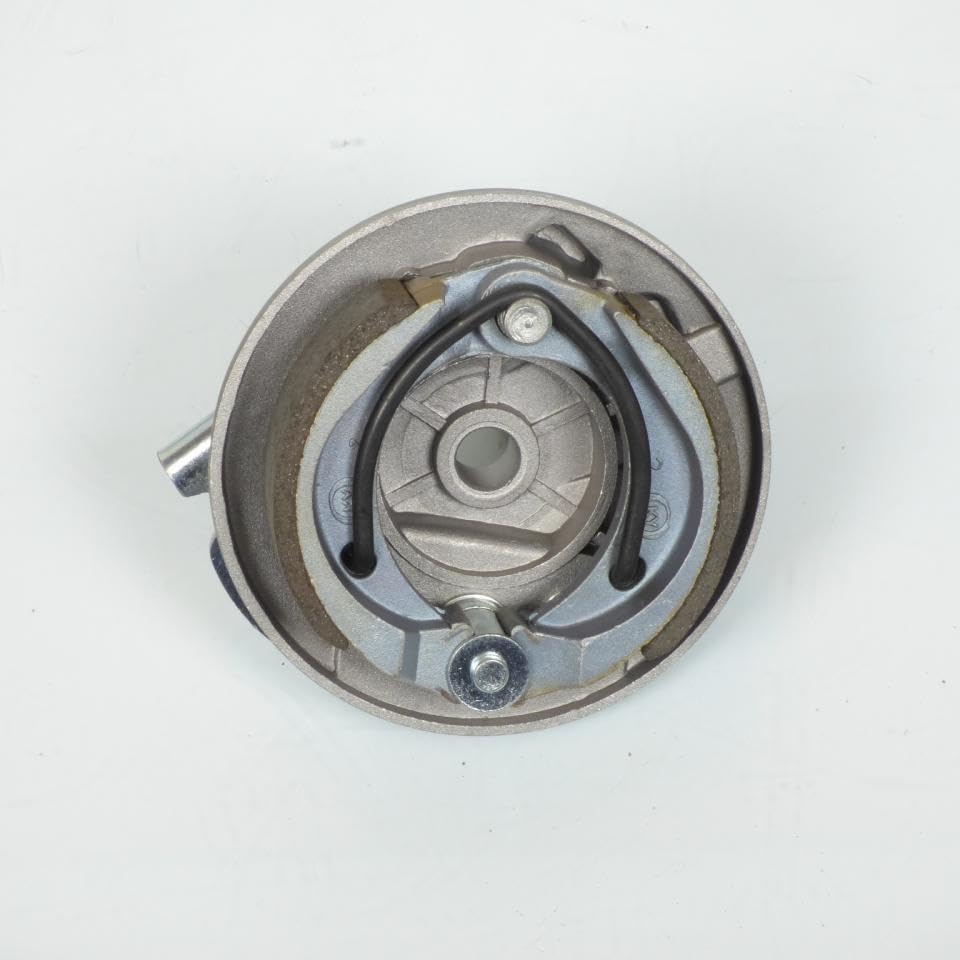 Flasque de frein cyclo adaptable peugeot 103 spx, rcx, mvl avant diam 90mm (type grimeca avec machoires)