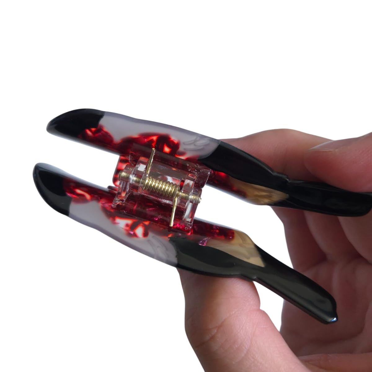 Cute Bullfinch Hair Clips,Novelty Acetate Hair Clip,Small Bird Claw Clips for Women,Grey - Image 6